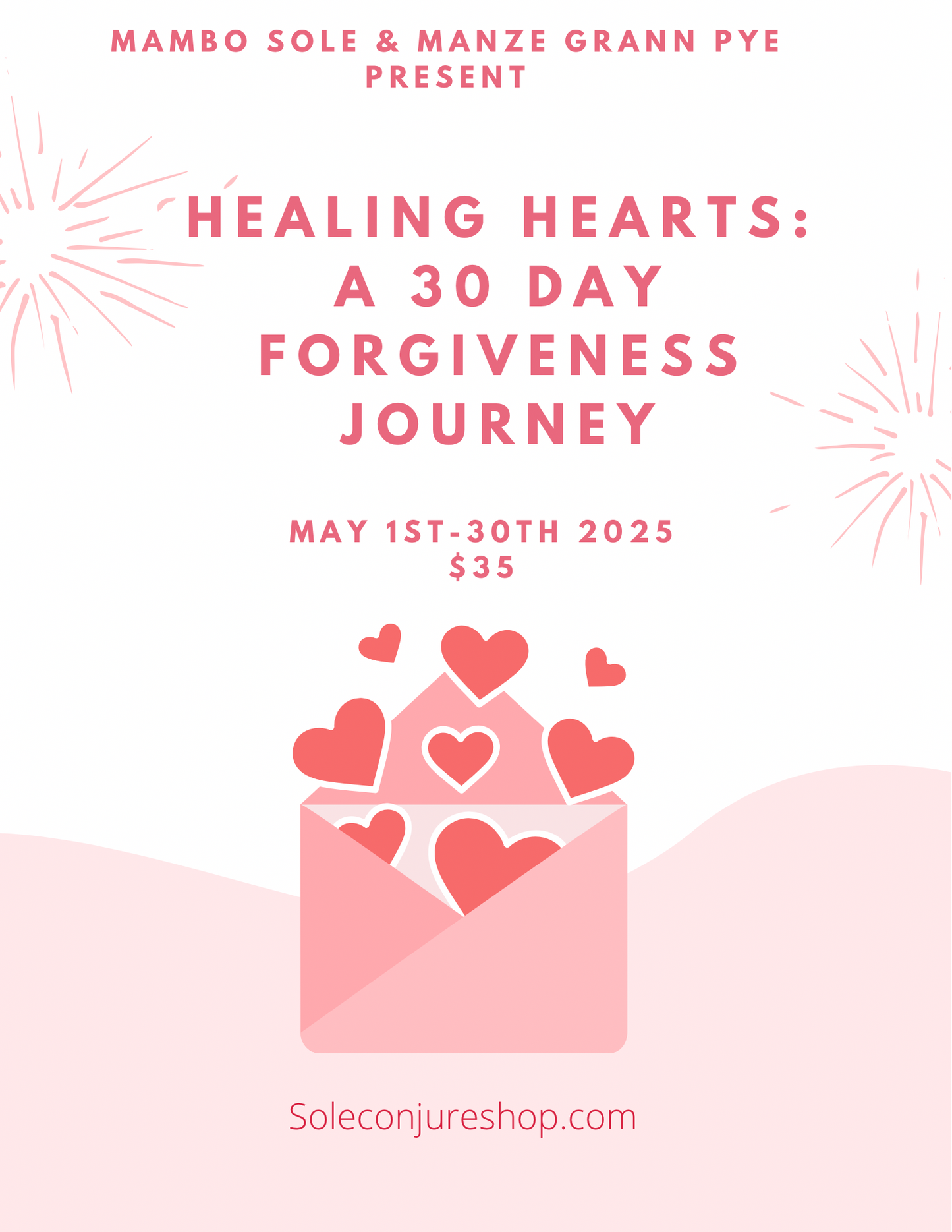 Healing Hearts: a 30-Day Healing Journey